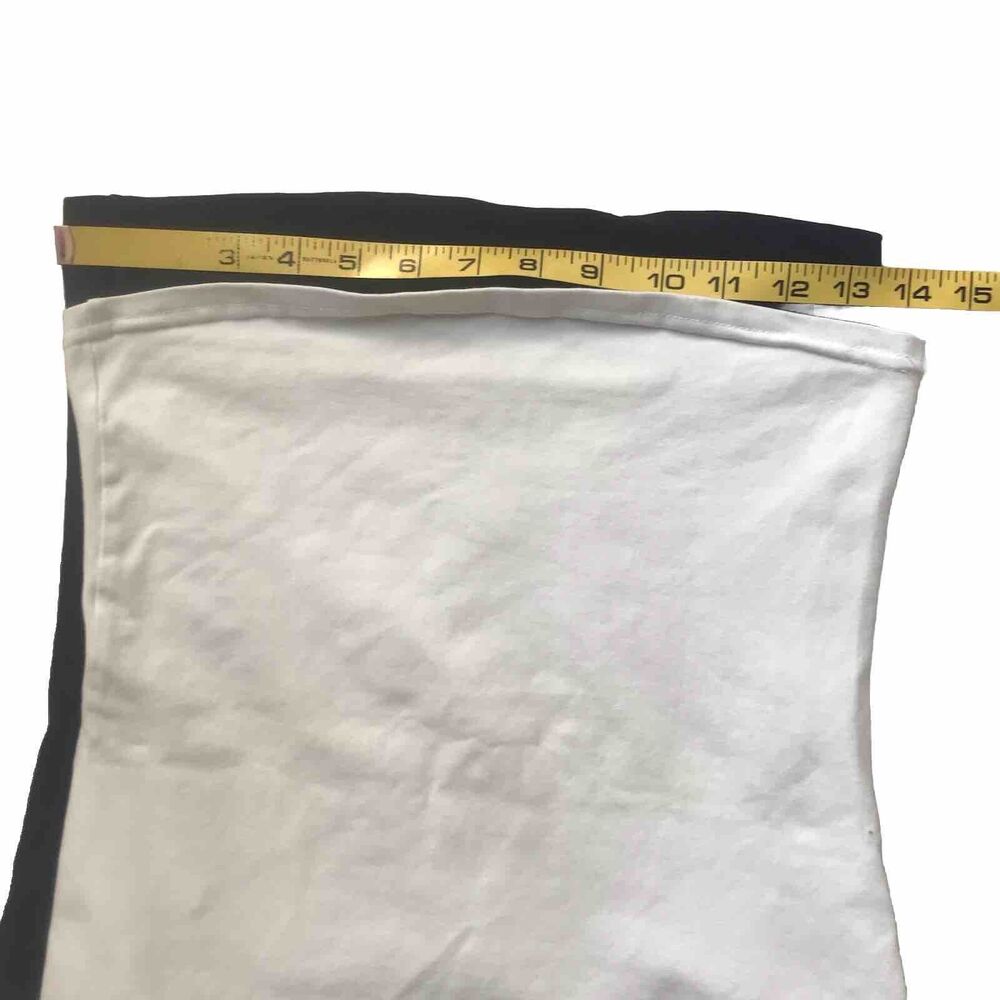 Baby Be Mine Maternity Pregnancy Belly Wrap Bands Lot of 2 Size 1 Black White - Picture 5 of 6